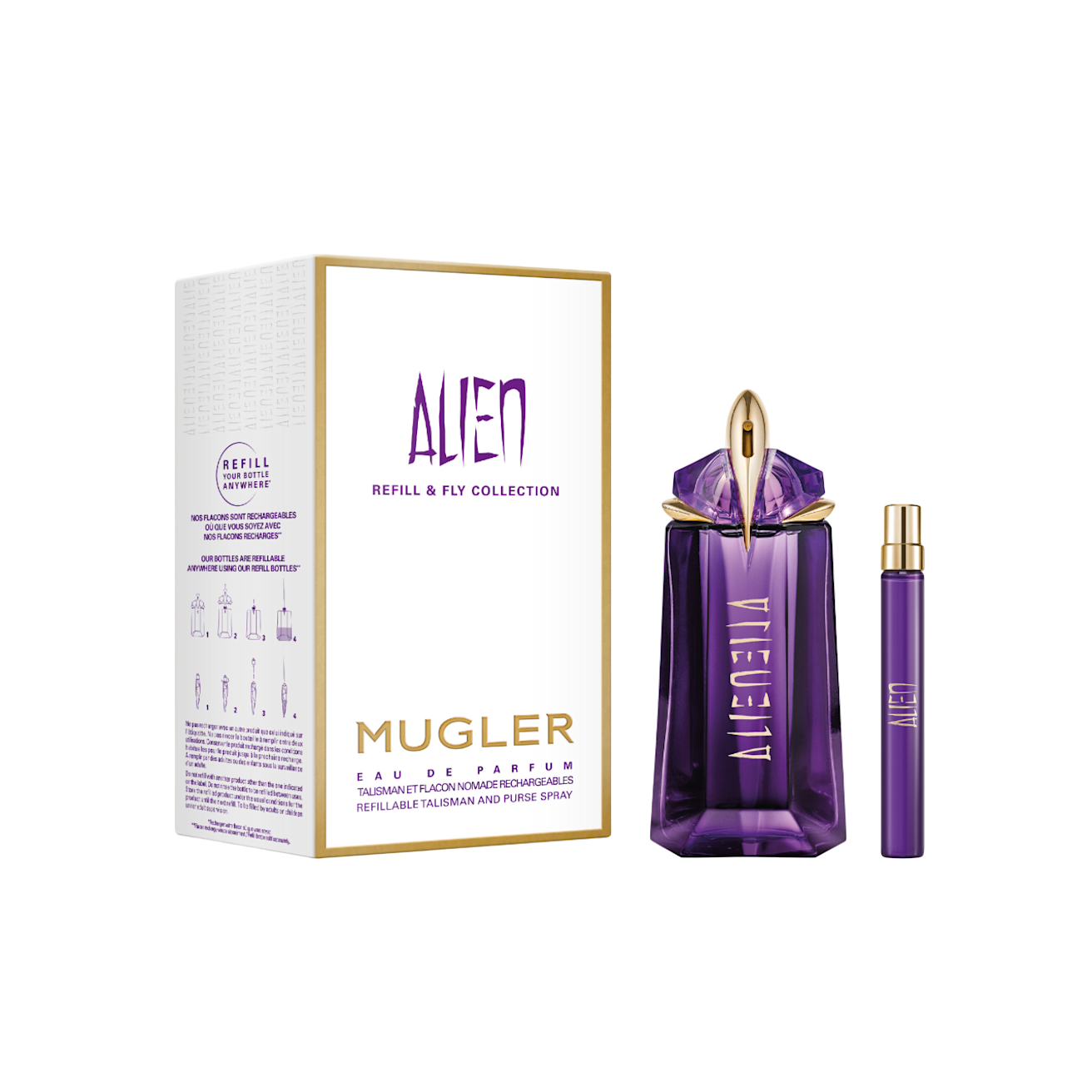 MUGLER Alien Set Eau de Parfum Fragrance | Heathrow Reserve & Collect
