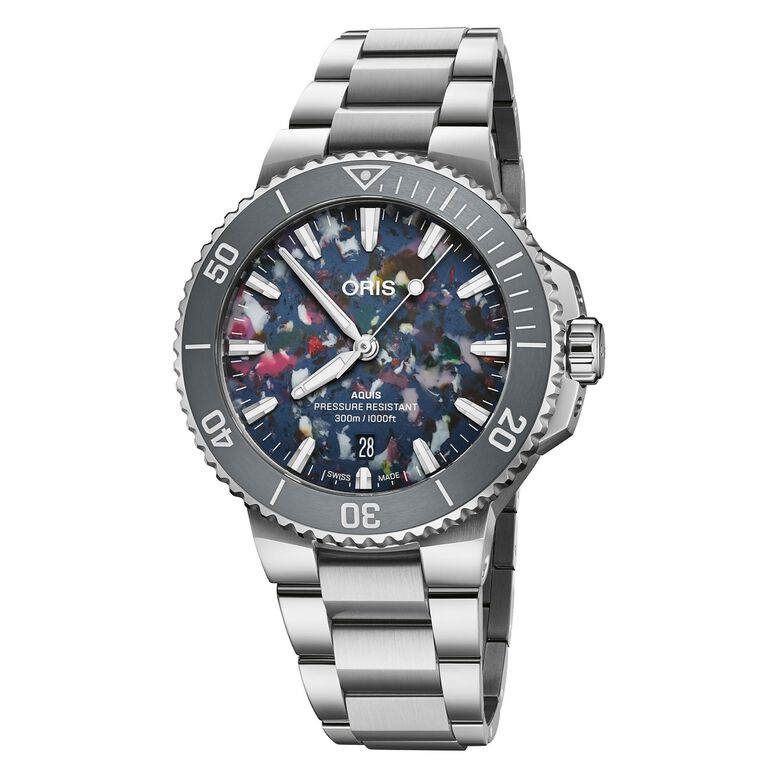 Aquis Date Upcycle 41.5mm, , hi-res