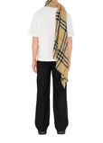 Check Wool Scarf, , hi-res