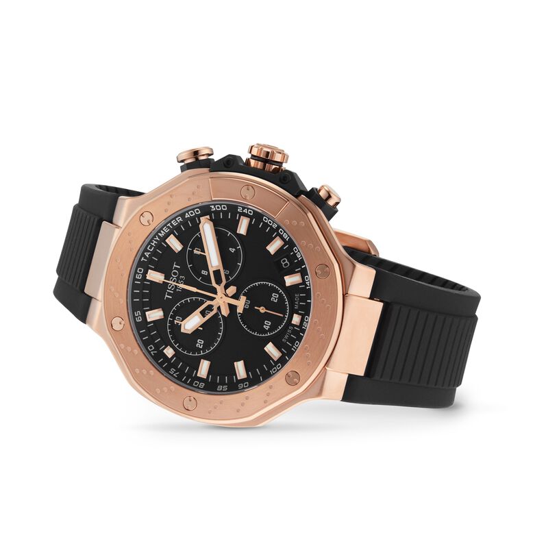 T-Race Chronograph 45mm Mens Watch Black, , hi-res