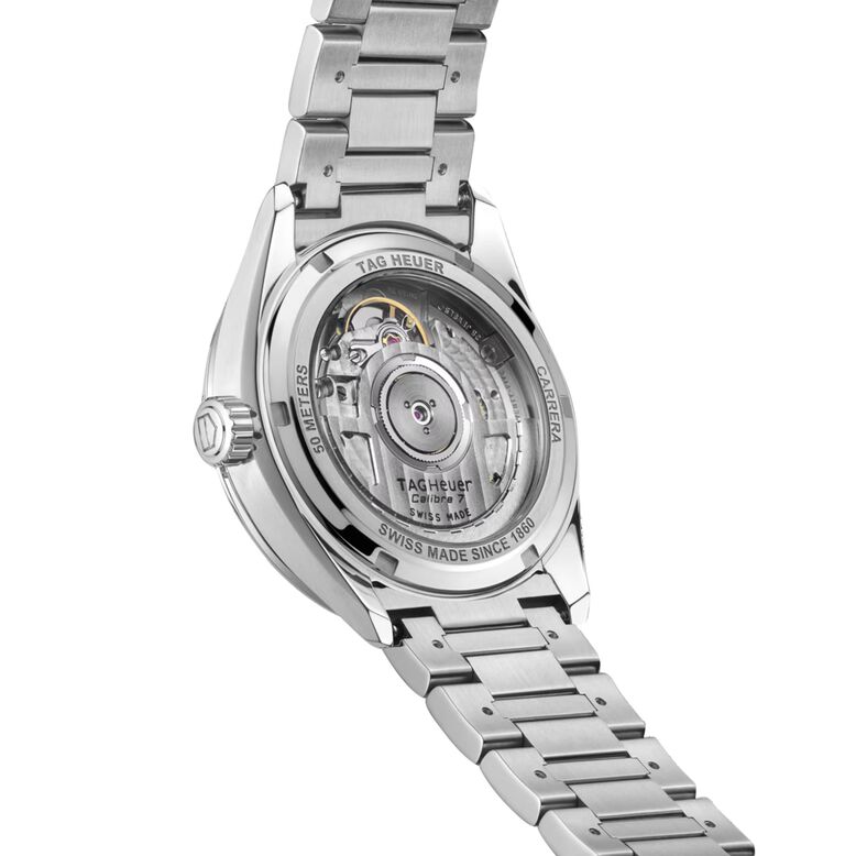 Carrera 36mm Ladies Watch Diamonds Silver, , hi-res
