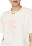 Knight Stamp Cotton T-shirt, , hi-res