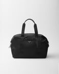 Re-Nylon and Saffiano leather duffle bag