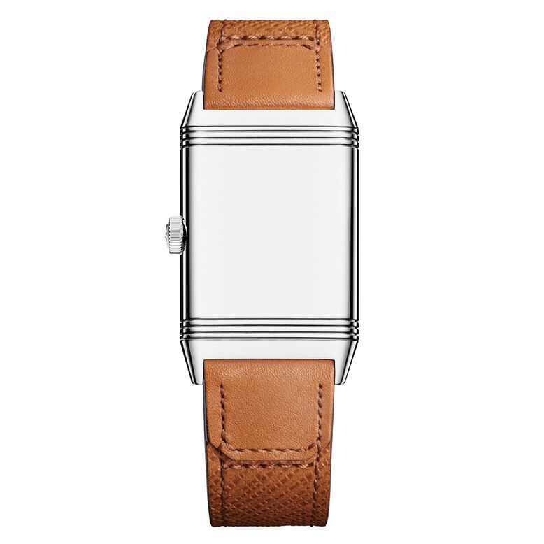 Reverso Tribute Monoface 40mm X 24mm Ladies Watch Silver, , hi-res