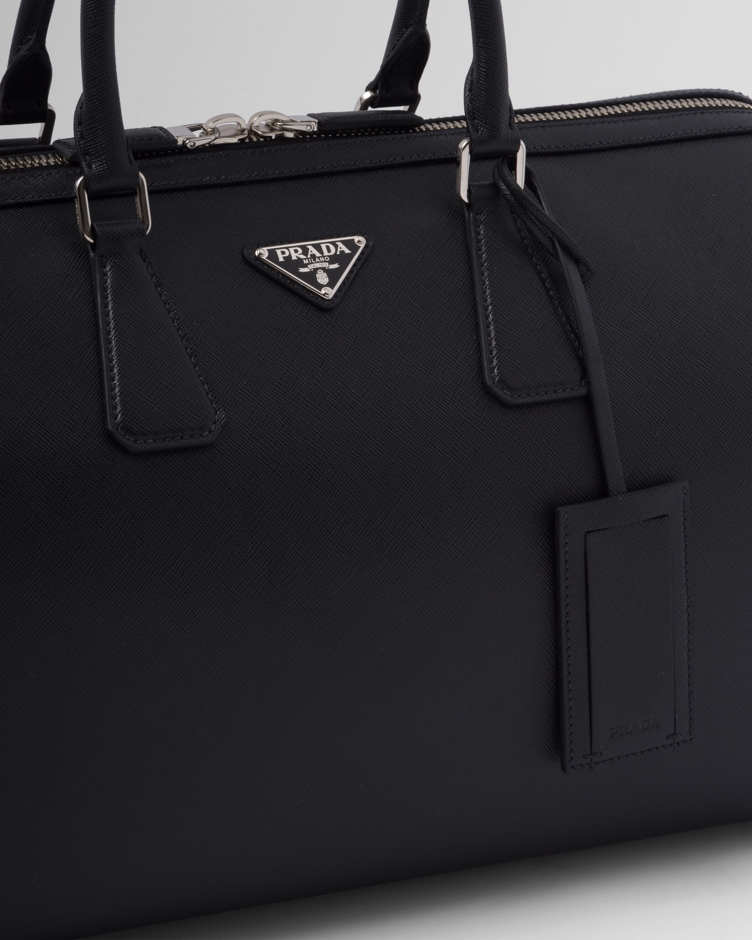 Prada Saffiano leather travel bag Travel Heathrow Reserve Collect