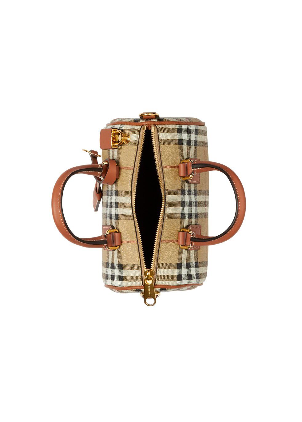 Burberry nova store check bowling bag
