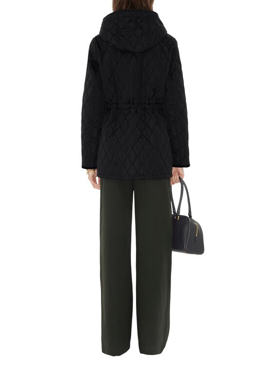 Quilted Nylon Parka, , hi-res