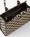 Small Prada Symbole embroidered fabric handbag, , hi-res