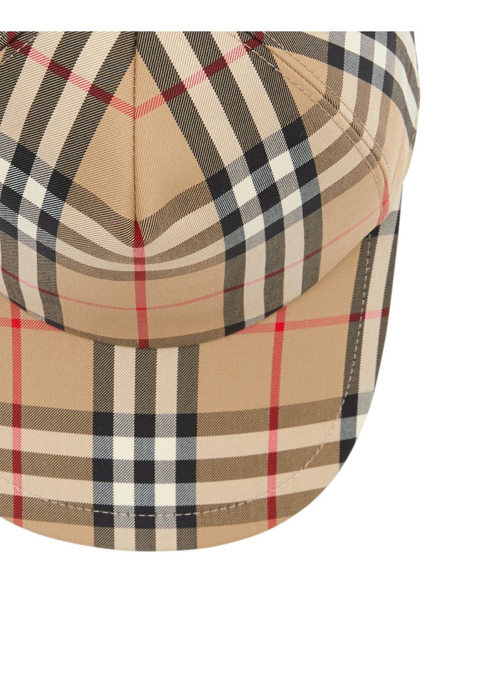 Burberry Logo Appliqué Vintage Check Cap Hats & Scarves | Heathrow ...