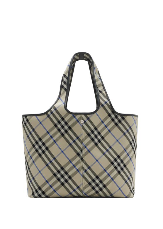 Medium Check Tote, , hi-res