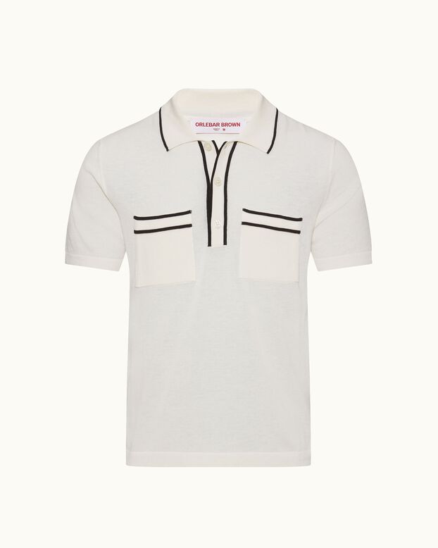 Keeling Polo White Sand/Black, , hi-res