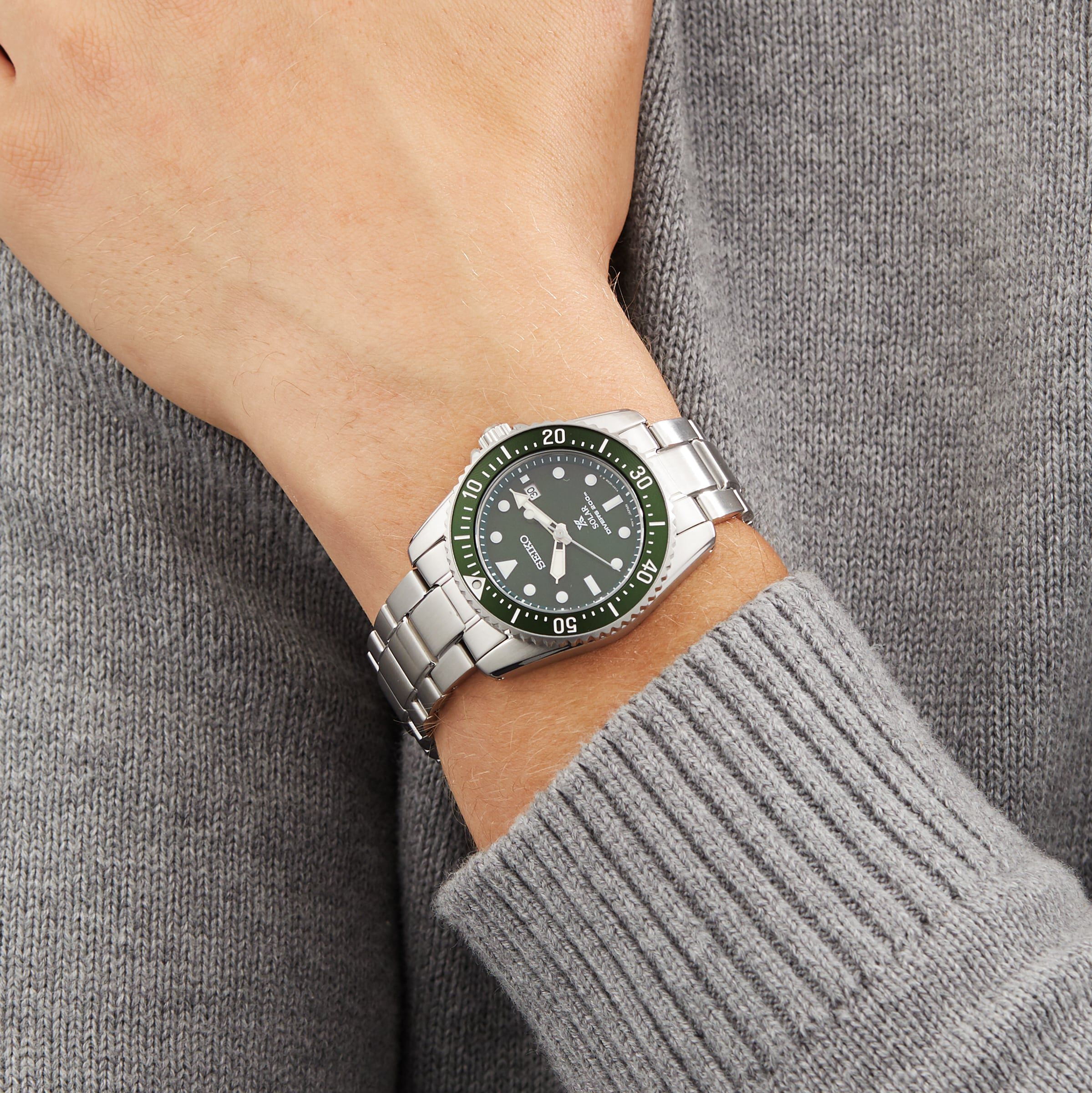 Solar diver watch online
