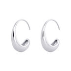 Milan Silver Earrings - Silver