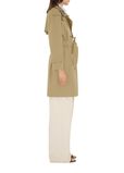 Mid-length Check Collar Castleford Trench Coat, , hi-res