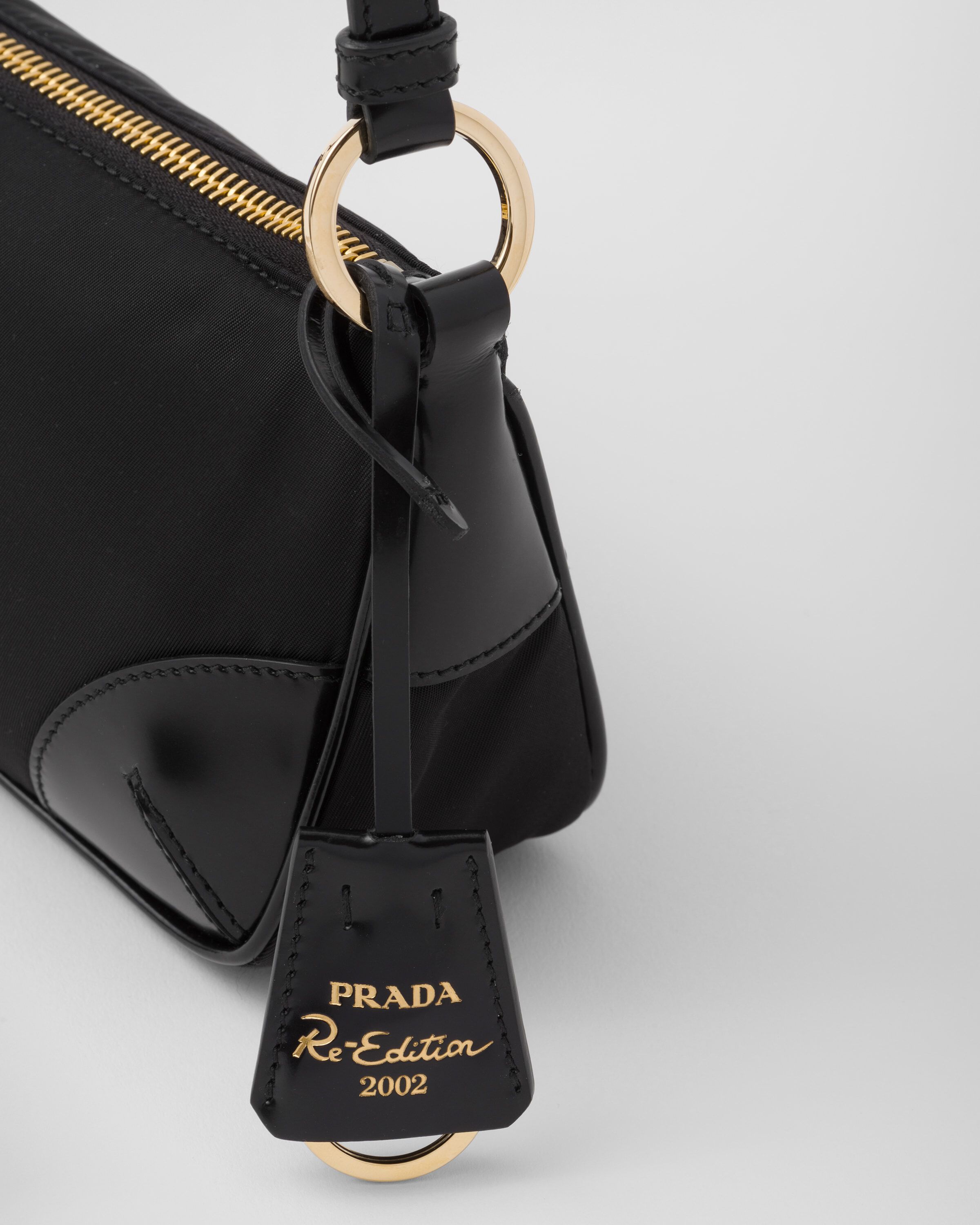 Prada black shoulder bag vintage clearance