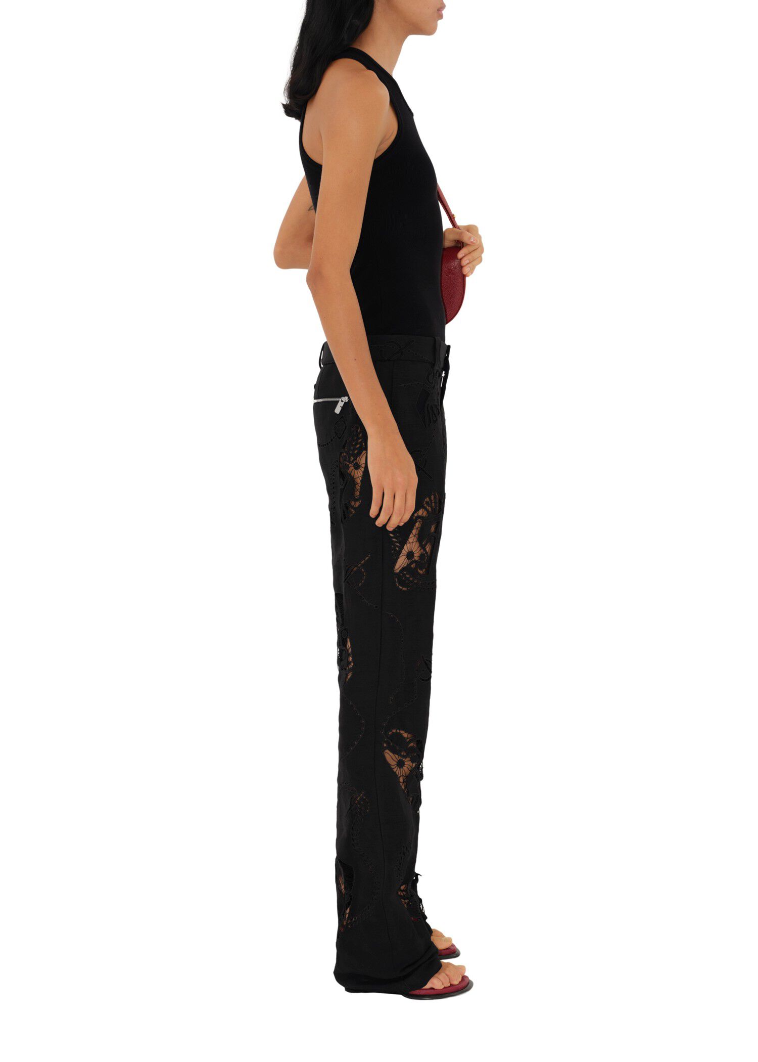 【送料&関税込】Burberry Black Stretch Cotton Tank Top F388F223-9D48-40B3-9F61-