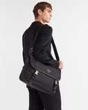 Re-Nylon and Saffiano leather shoulder bag, , hi-res
