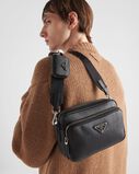 Saffiano leather shoulder bag, , hi-res
