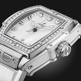 Spirit Of Big Bang Steel White Diamonds 32mm, , hi-res