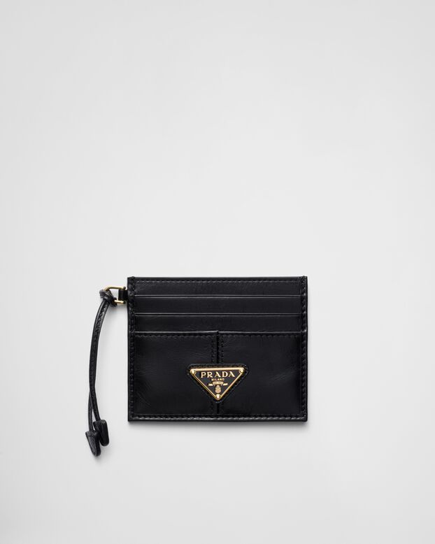 Leather card holder, , hi-res