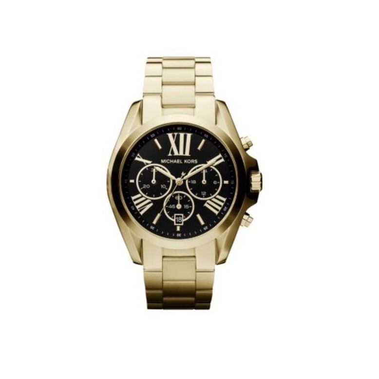 MK5739 Gold-Tone Bradshaw Watch, , hi-res