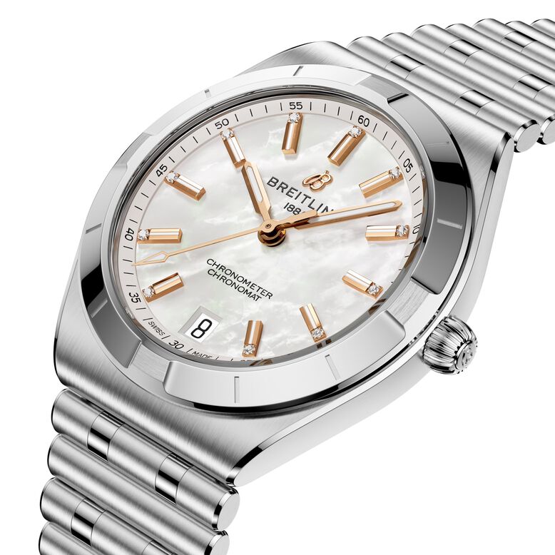 Chronomat Automatic 36mm Ladies Watch Mother Of Pearl, , hi-res