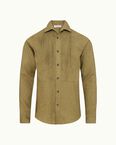 Giles Pleated Bib Resort Agave Green