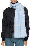 Wide Check Wool Scarf, , hi-res