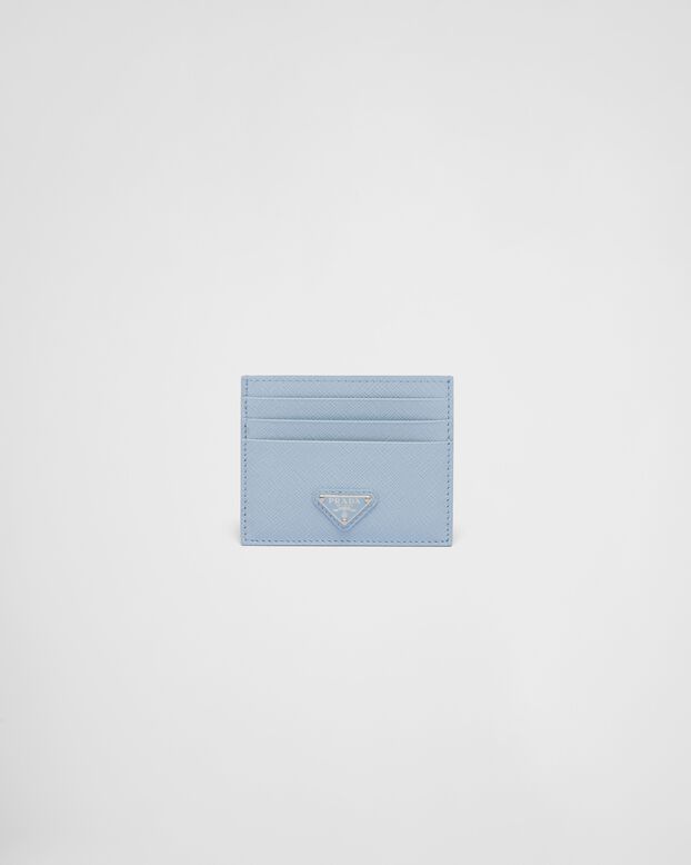 Saffiano Leather card holder, , hi-res