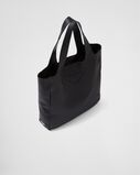 Leather tote, , hi-res
