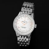 Navitimer Automatic 35 Stainless Steel Watch, , hi-res