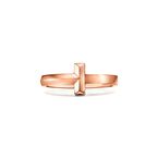 Tiffany T T1 Ring in Rose Gold - Size 7