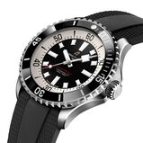 Superocean Automatic 46 Stainless Steel Rubber Strap Watch, , hi-res