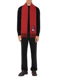Check Label Cashmere Scarf, , hi-res
