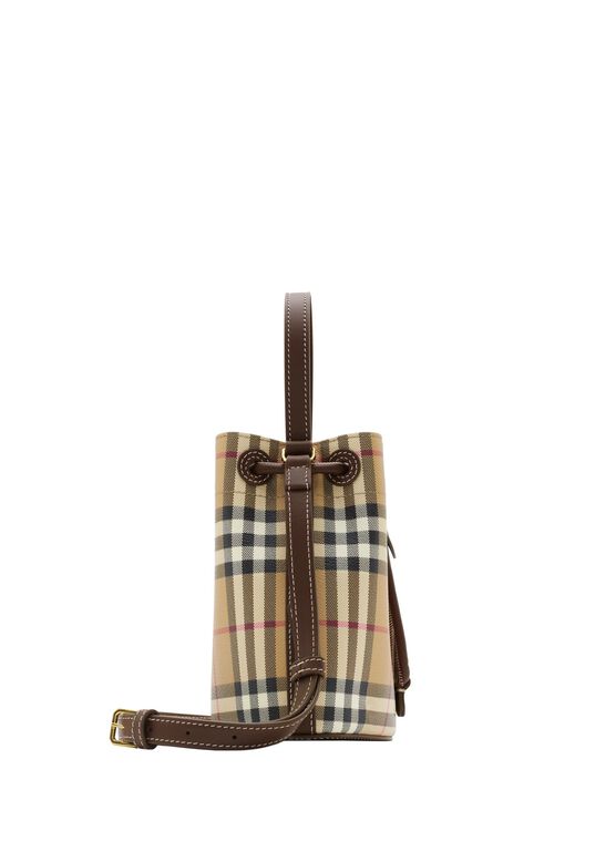 Mini Check Bucket Bag, , hi-res