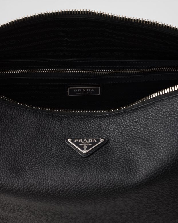 Medium leather shoulder bag, , hi-res