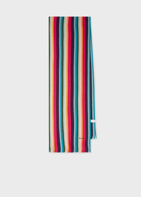 Men's 'Artist Stripe' Wool Scarf 
