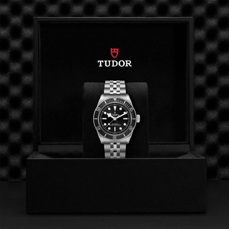 Black Bay 41mm steel case steel bracelet, , hi-res