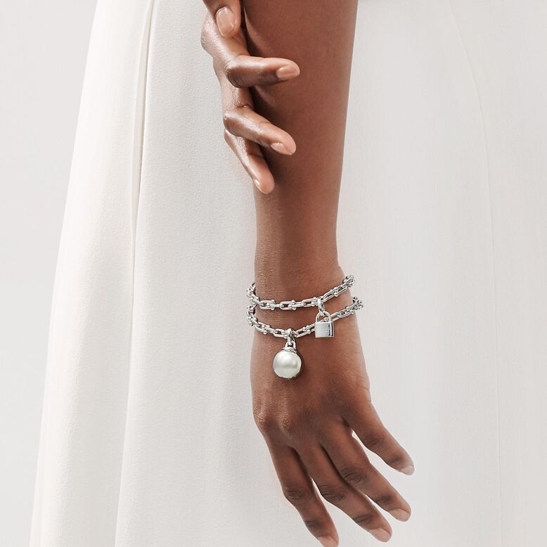 Tiffany HardWear Small Wrap Bracelet in Sterling Silver - Size Large, , hi-res