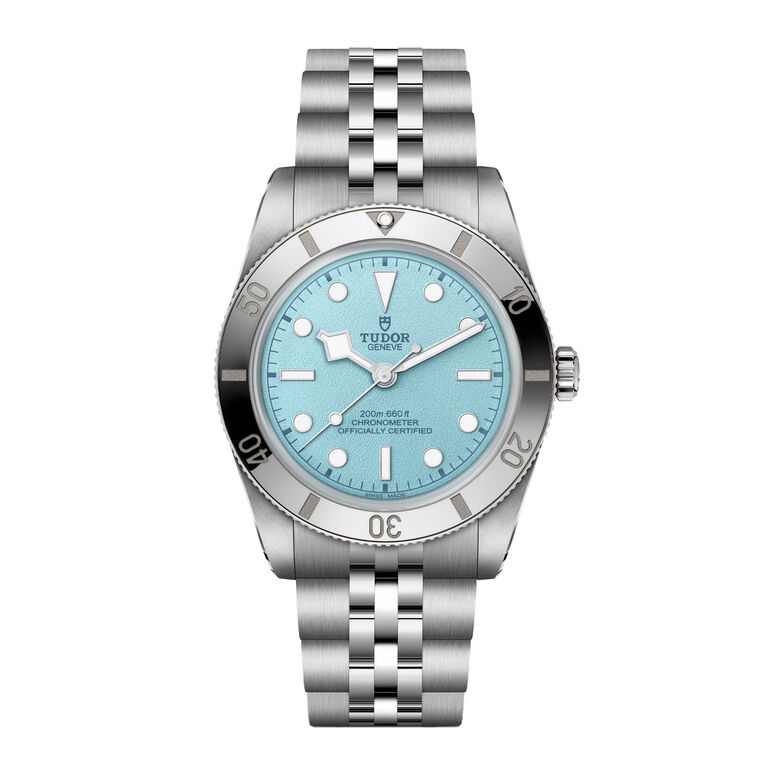 Black Bay 54 Manufacture Calibre MT5400 37mm Steel Case Blue Dial, , hi-res