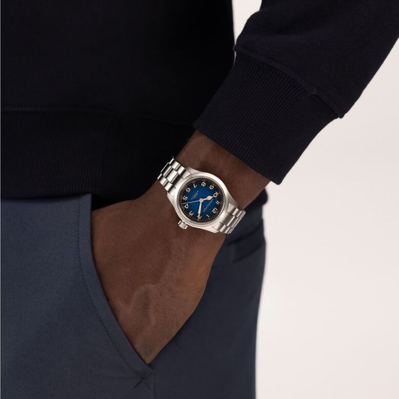 Khaki Field Murph Automatic 38mm Mens Watch Blue Dial, , hi-res