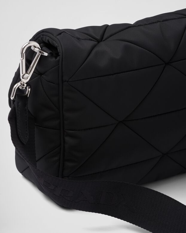Padded Re-Nylon shoulder bag, , hi-res