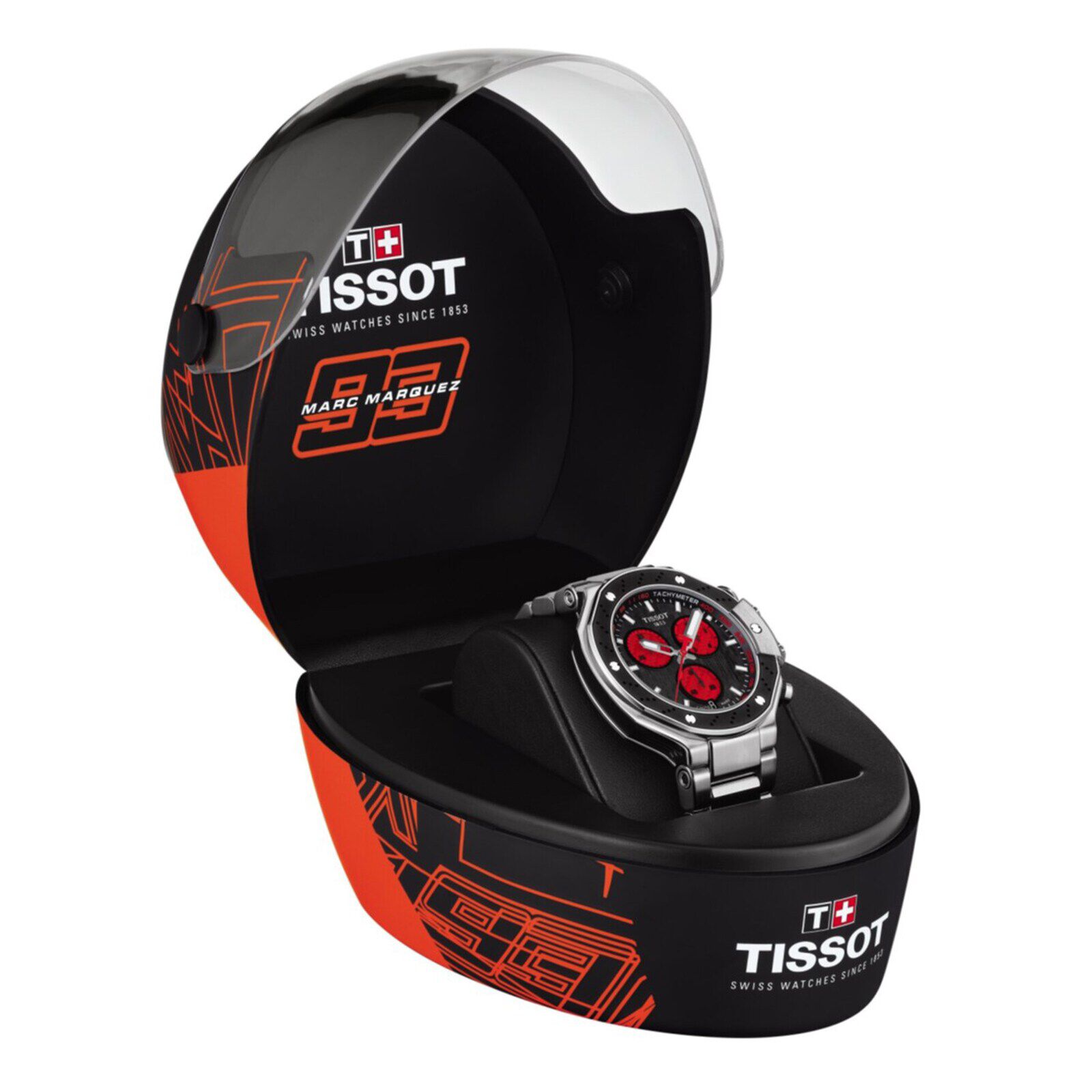 Tissot T Race Marc Marquez 2022 Limited Edition 45mm Mens Watch Fine Watches Heathrow Reserve Collect