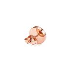Tiffany T mother-of-pearl circle earrings in 18k rose gold, , hi-res