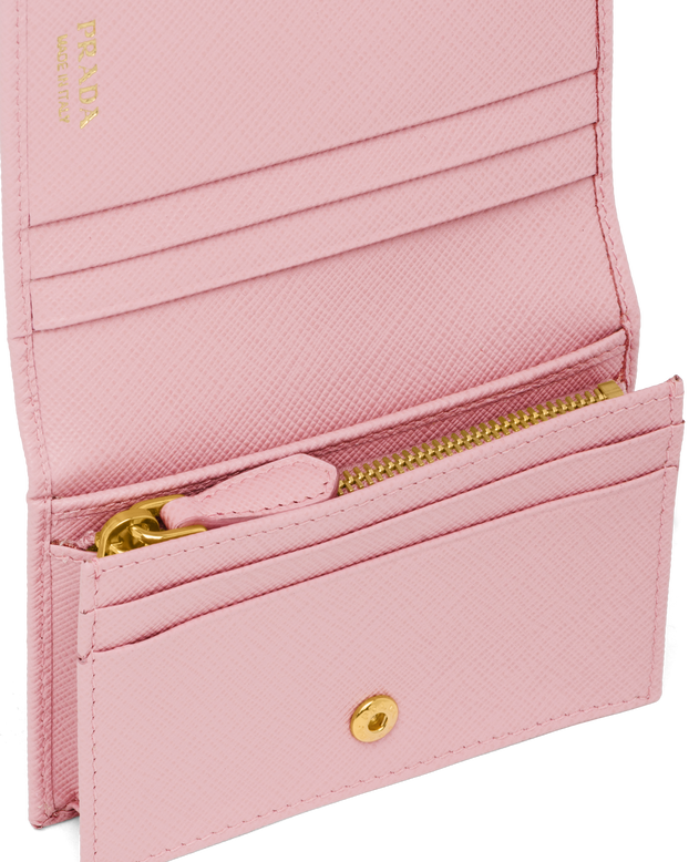 Small Saffiano Leather Wallet, , hi-res