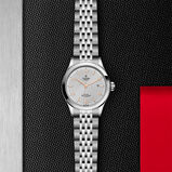 1926 28mm Ladies Watch Steel Case Silver Dial, , hi-res