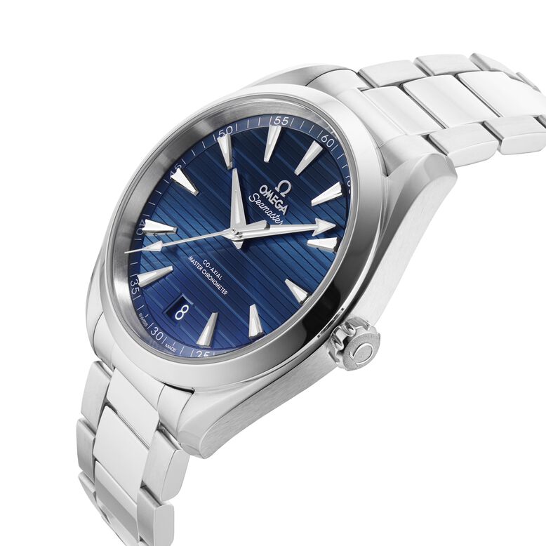 Seamaster Aqua Terra Co-Axial Blue 41mm Mens Watch, , hi-res