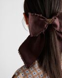Canvas hair clip, , hi-res