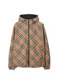 Reversible Check Hooded Jacket, , hi-res