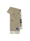 Reversible Check Cashmere Scarf